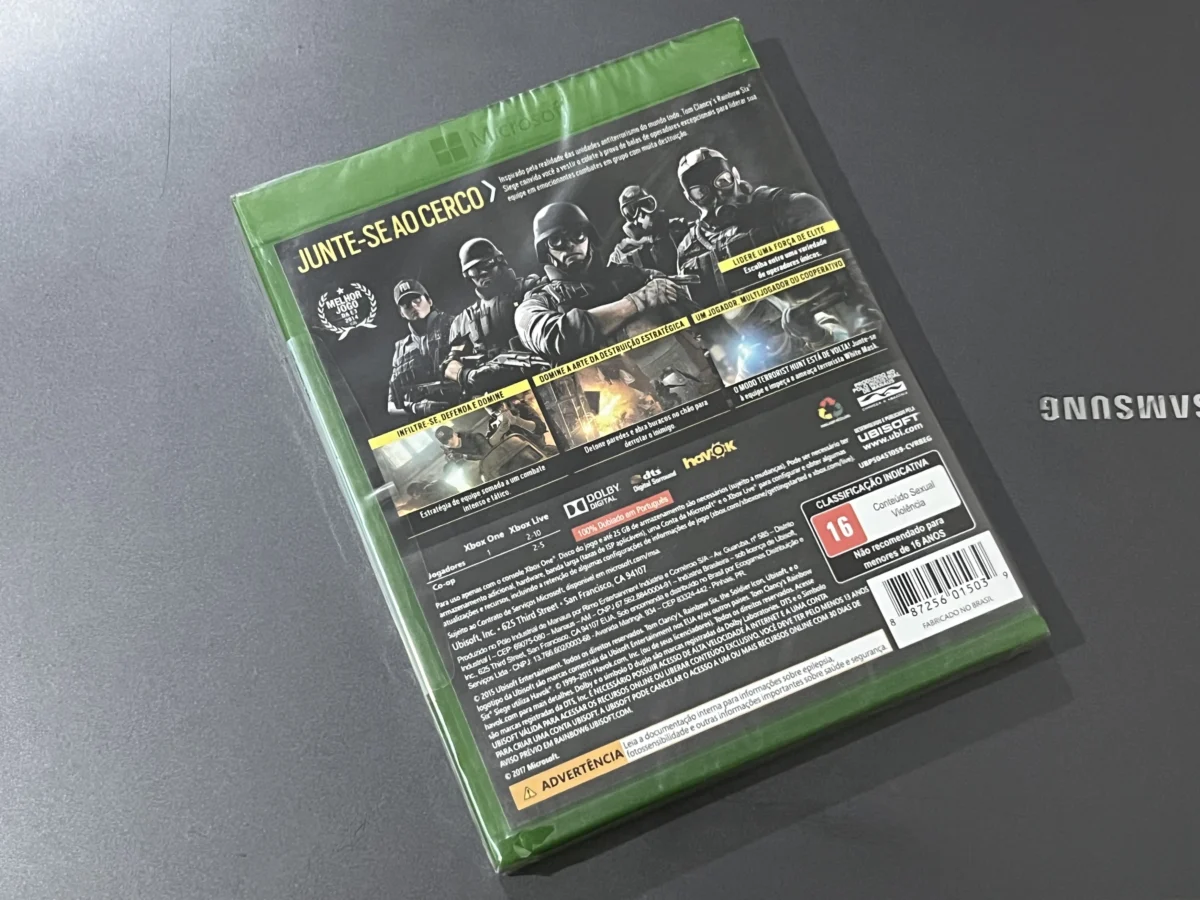 CX/ J*se C***ar /ITEM LACRADO! TOM CLANCY’S RAINBOW SIX SIEGE! XBOX ONE! 39,00 SEGUIDOS DE 7,00
