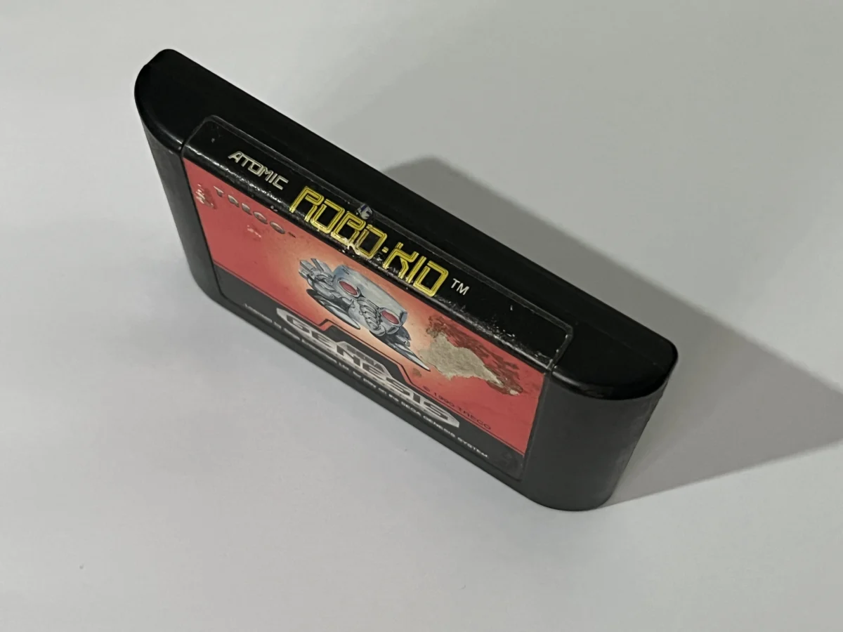 CX/ ORIGINAL! TOP! ATOMIC ROBO-KID – SEGA GENESIS! MEGA DRIVE! 47,00 SEGUIDOS DE 9,00