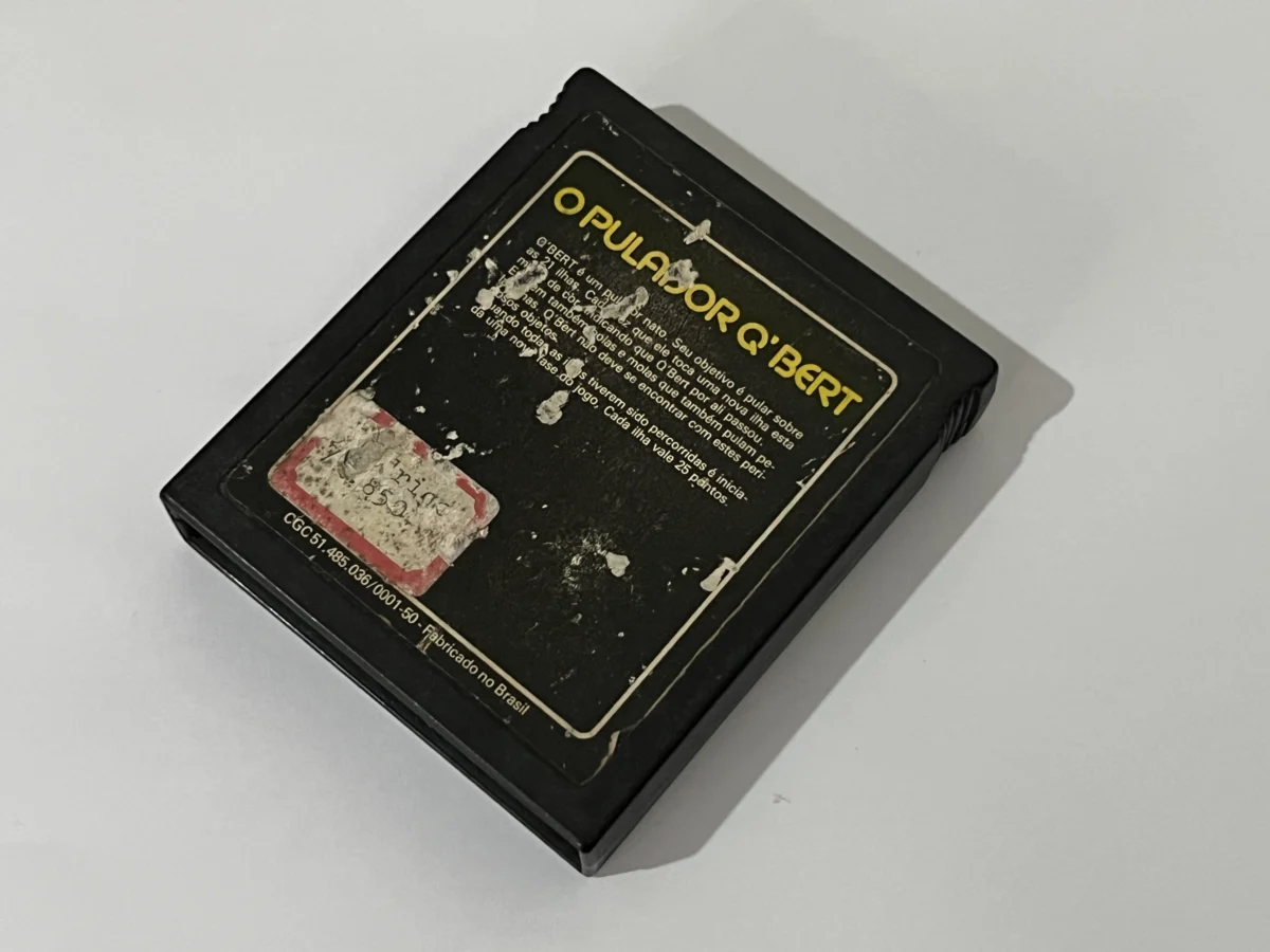 CX/ O PULADOR Q*BERT – DACTAR! TOP! 37,00 SEGUIDOS DE 5,00