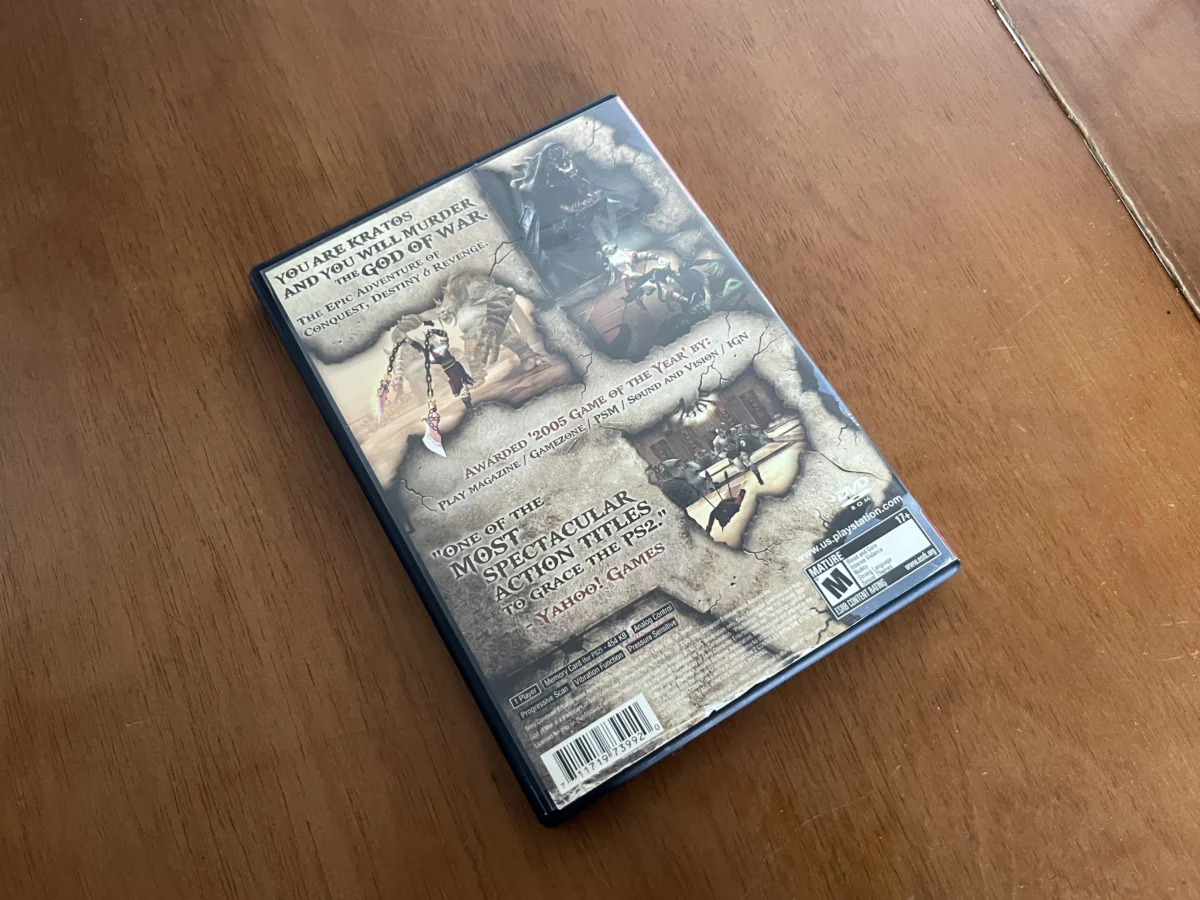 CX/ ORIGINAL! TOP! GOD OF WAR – PLAYSTATION 2 – 100% ORIGINAL! 57,00 SEGUIDOS DE 12,00
