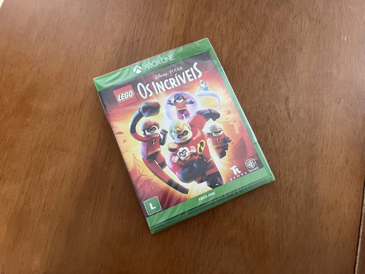 CX/ LEGO OS INCRÍVEIS – XBOX ONE – LACRADO – 100% ORIGINAL! 37,00 SEGUIDOS DE 7,00