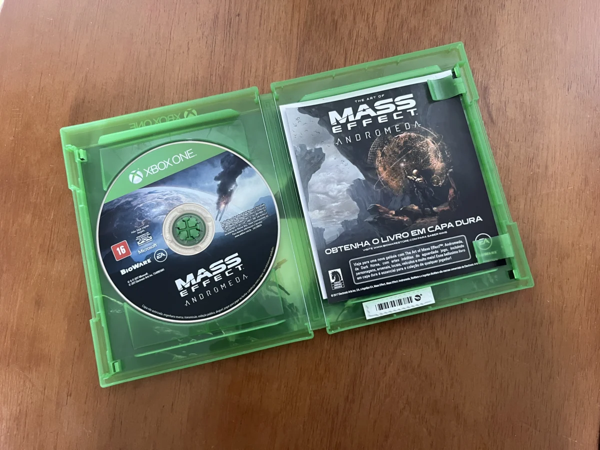 CX/ MASS EFFECT: ANDROMEDA – XBOX ONE – 100% ORIGINAL! 37,00 SEGUIDOS DE 7,00