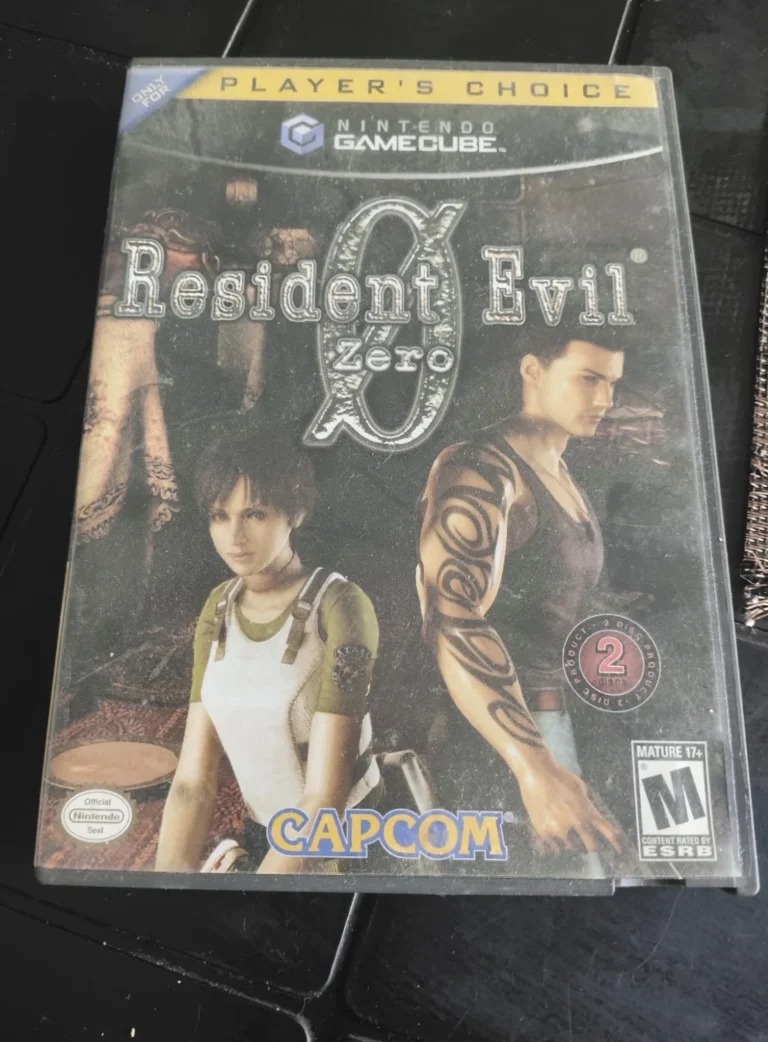WA/ RESIDENT EVIL ZERO – NINTENDO GAMECUBE – PLAYER’S CHOICE – 100% ORIGINAL! 137,00 SEGUIDOS DE 10,00