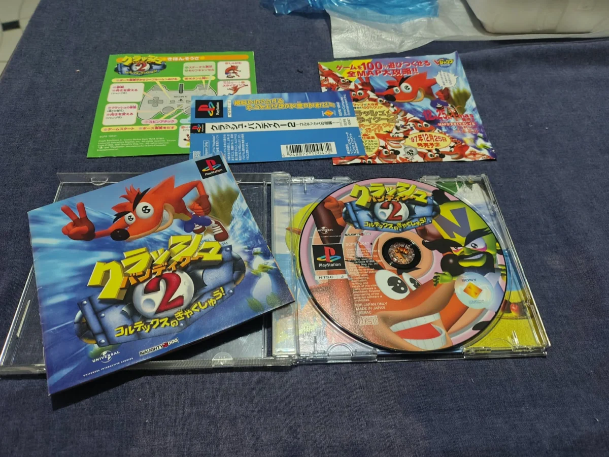CX/ ORIGINAL! TOP! CRASH BANDICOOT 2: CORTEX STRIKES BACK! 109,00 seguidos de 21,00
