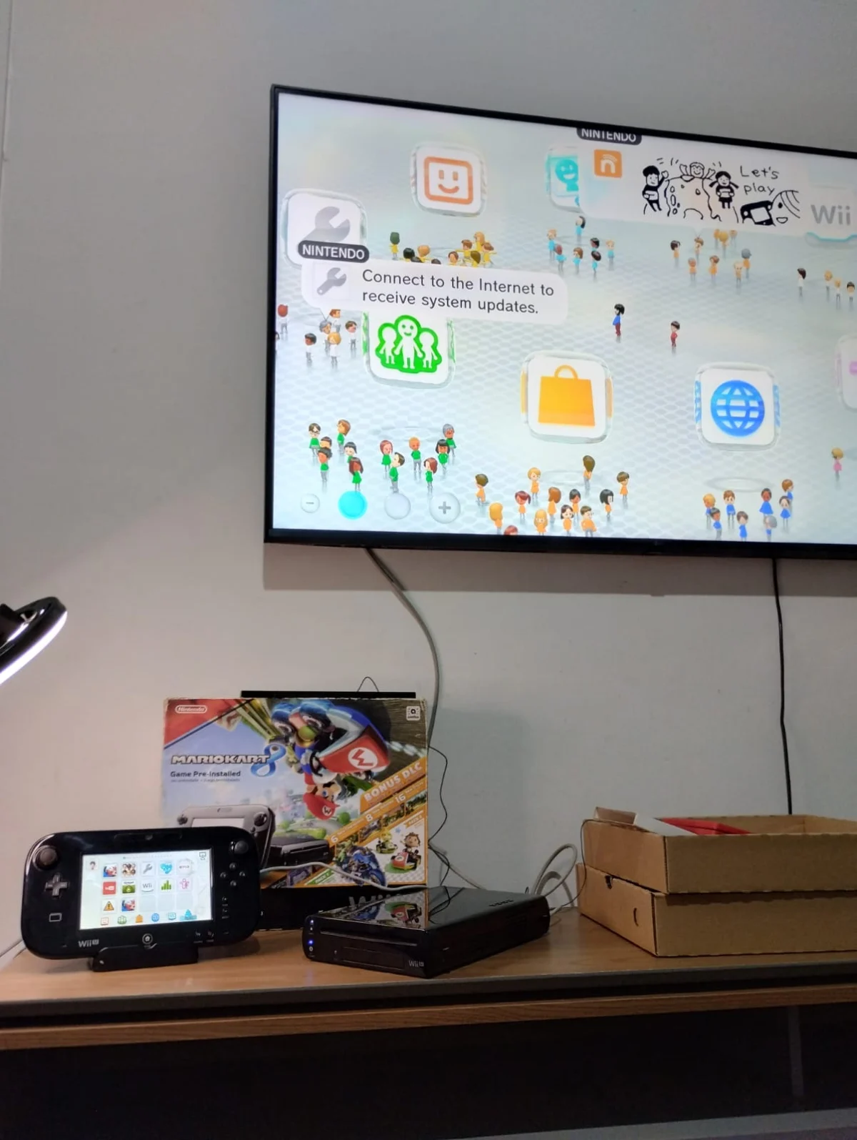 FH/ Nintendo Wii U 32gb Deluxe Mario Kart 8 - Imagem 8