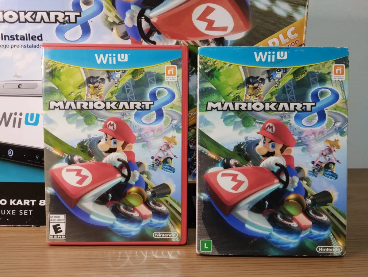 FH/ Nintendo Wii U 32gb Deluxe Mario Kart 8 - Imagem 2