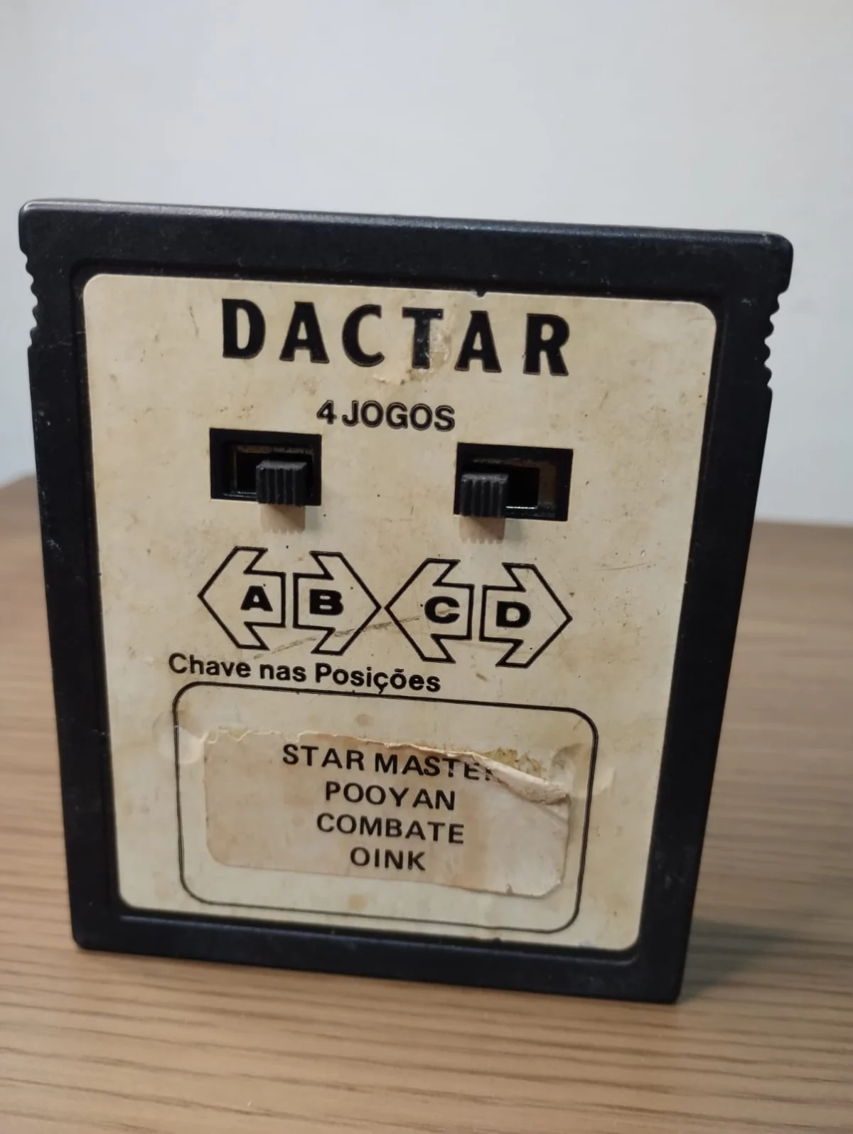 FH/ Dactar 4 Jogos Atari 2600 44,00 Seguidos de 5,00