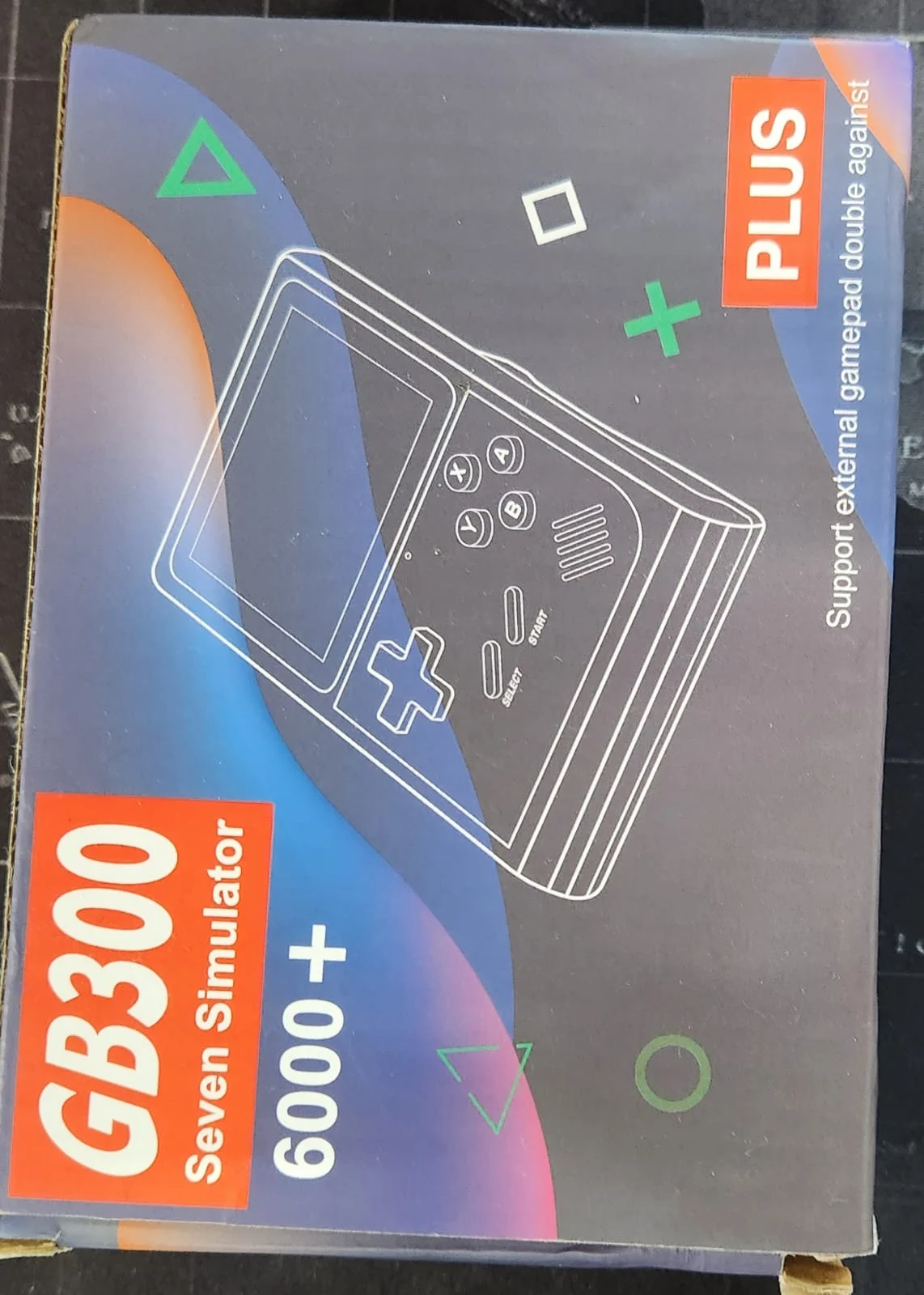 DN/ S*R /GB300 CONSOLE PORTÁTIL 6.000 JOGOS 42,00 SEGUIDOS DE 9,00