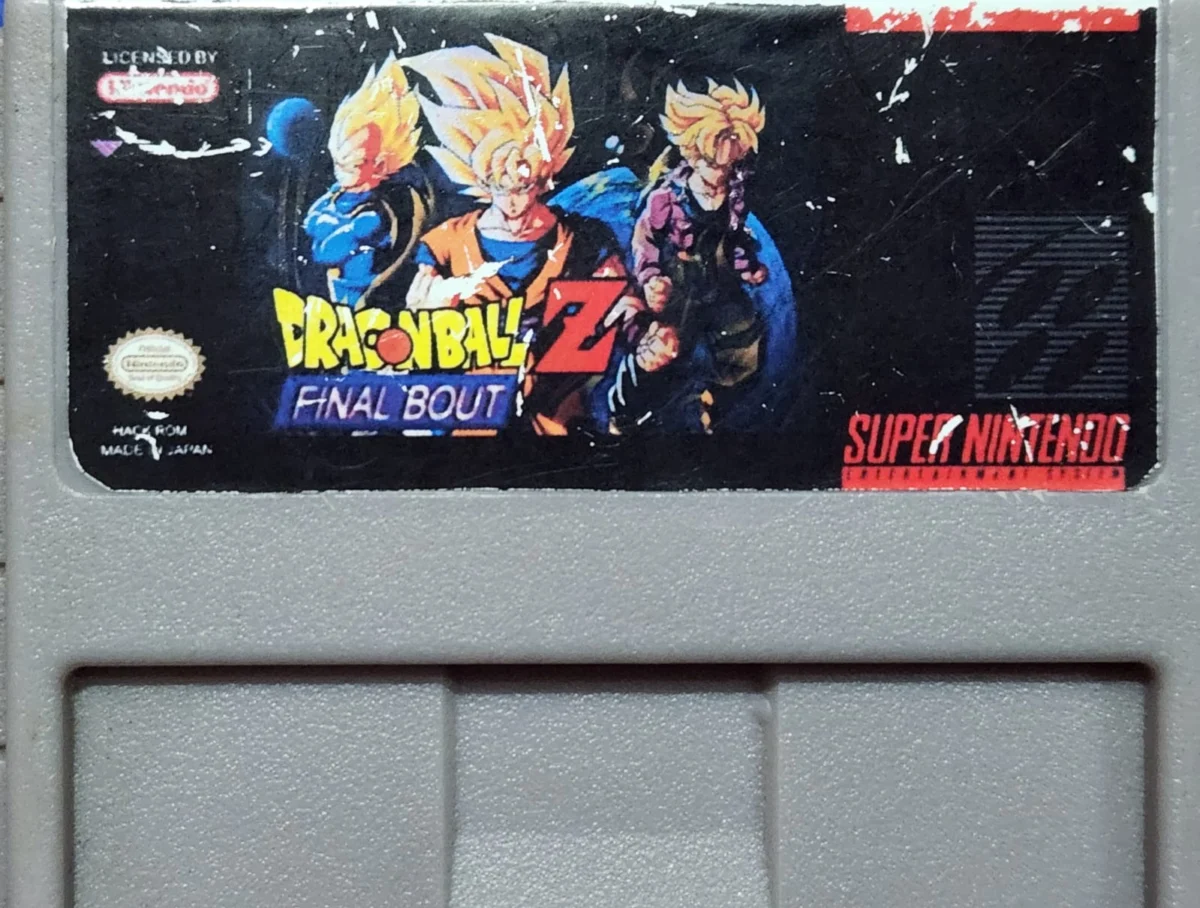 DN/ DRAGON BALL Z FINAL BOUT SNES 37,00 SEGUIDOS DE 9,00