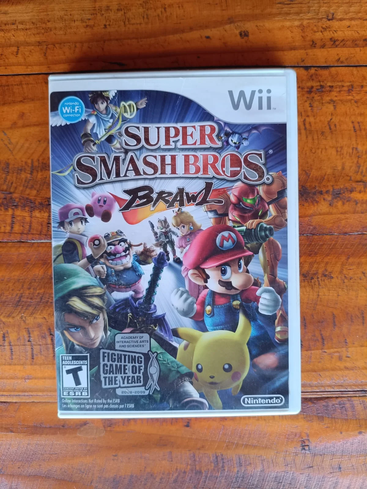 GM/ SUPER SMASH BROS BRAWL WII ORIGINAL! TOP! 39,00 SEGUIDOS DE 9,00