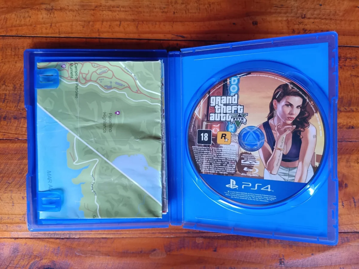 GM/ GRAND THEFT AUTO V PARA PS4 GTA 5 ORIGINAL! TOP! 48,00 SEGUIDOS DE 11,00