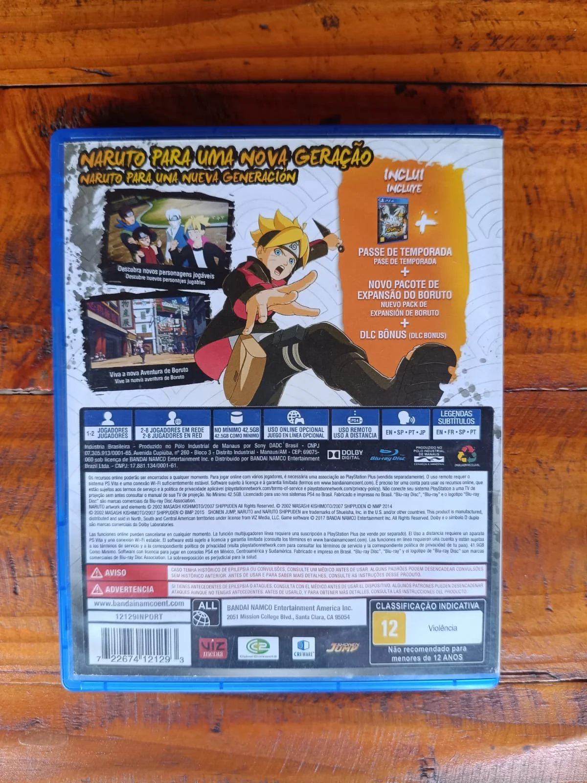 GM/ NARUTO SHIPPUDEN STORM 4 ROAD TO BORUTO PS4! TOP! 29,00 SEGUIDOS DE 8,00