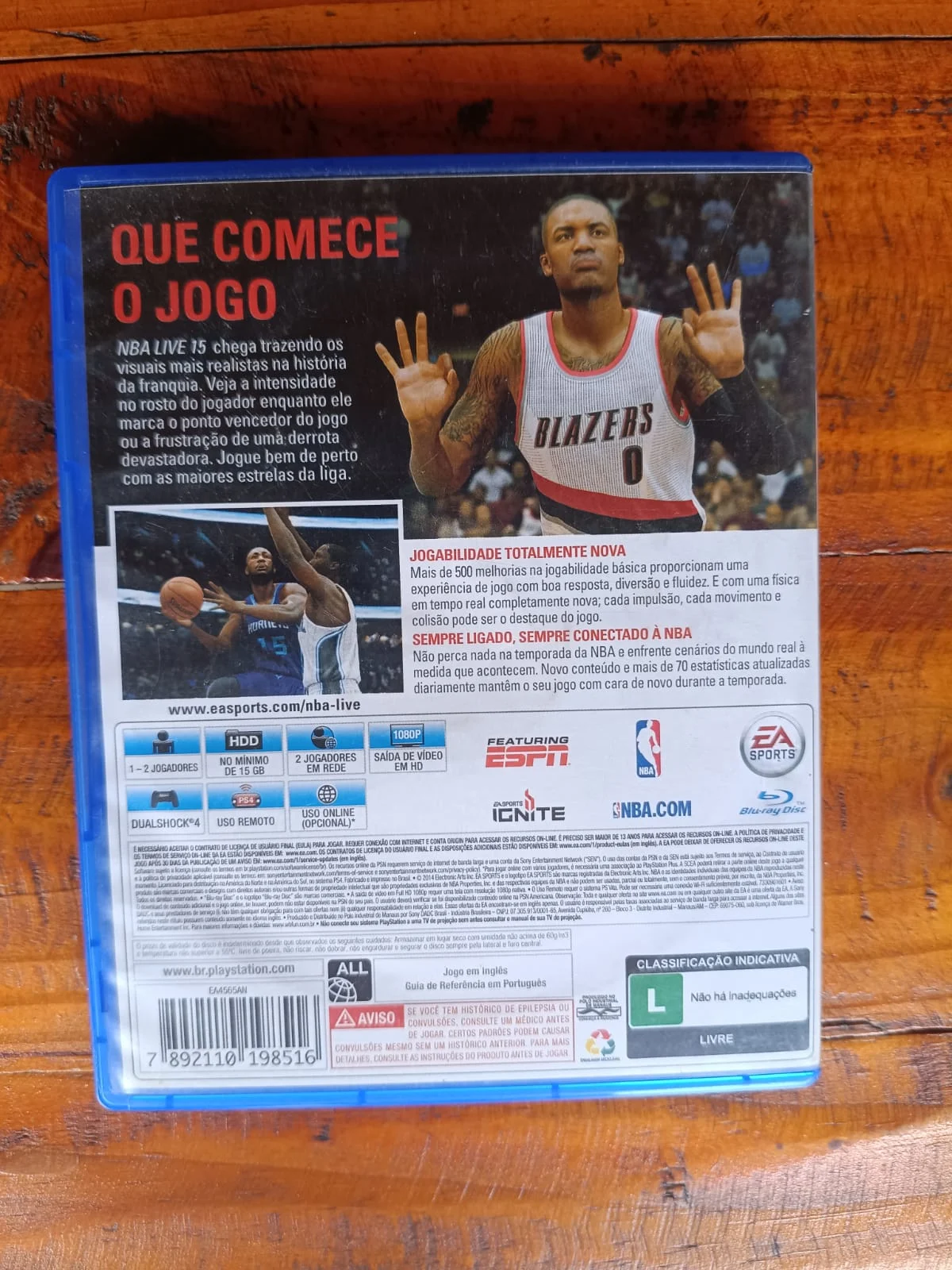 GM/ NBA LIVE 15 PARA PS4! TOP! 15,00 SEGUIDOS DE 9,00