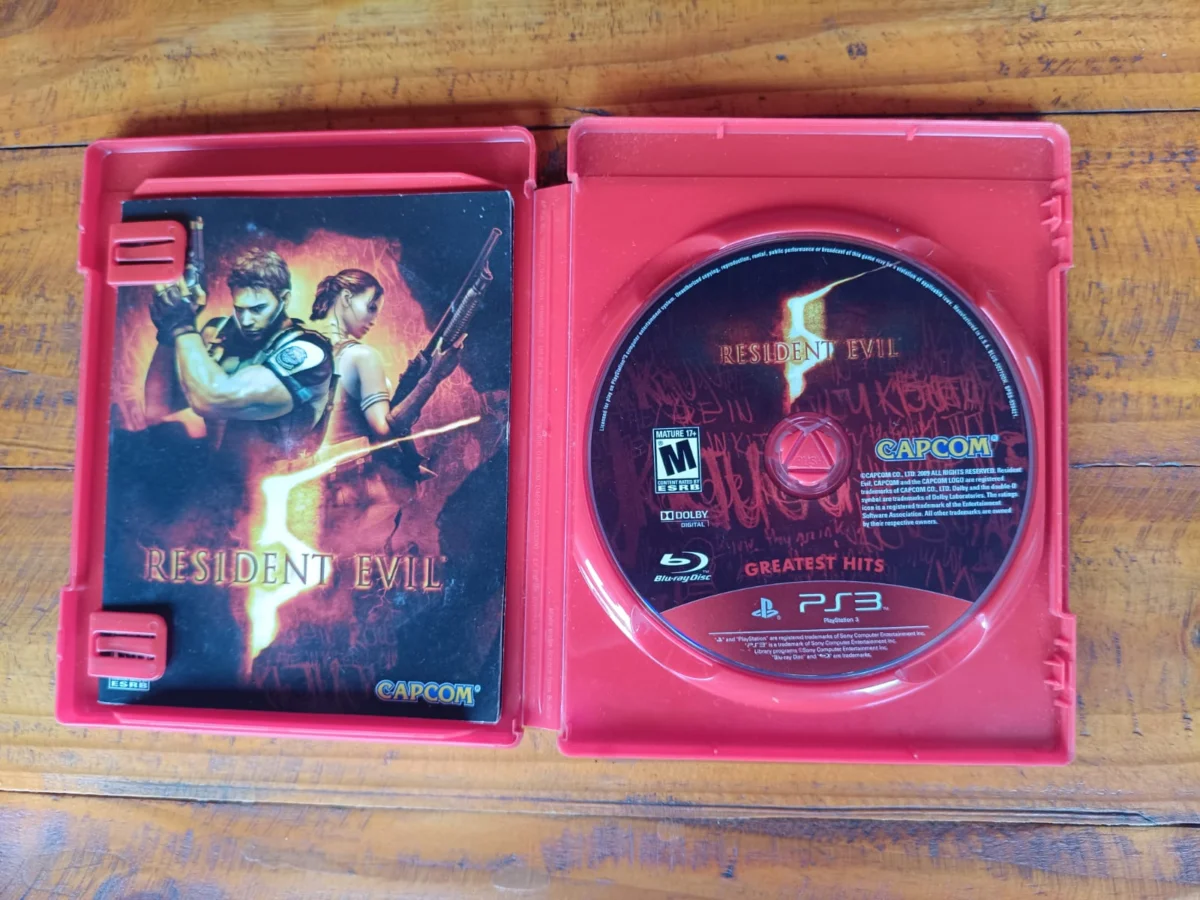 GM/ RESIDENT EVIL 5 PARA PS3 GREATEST HITS ORIGINAL! TOP! 19,00 SEGUIDOS DE 8,00