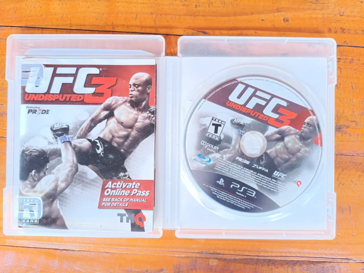 GM/ UFC UNDISPUTED 3 PARA PS3 ORIGINAL! TOP! 10,00 SEGUIDOS DE 5,00