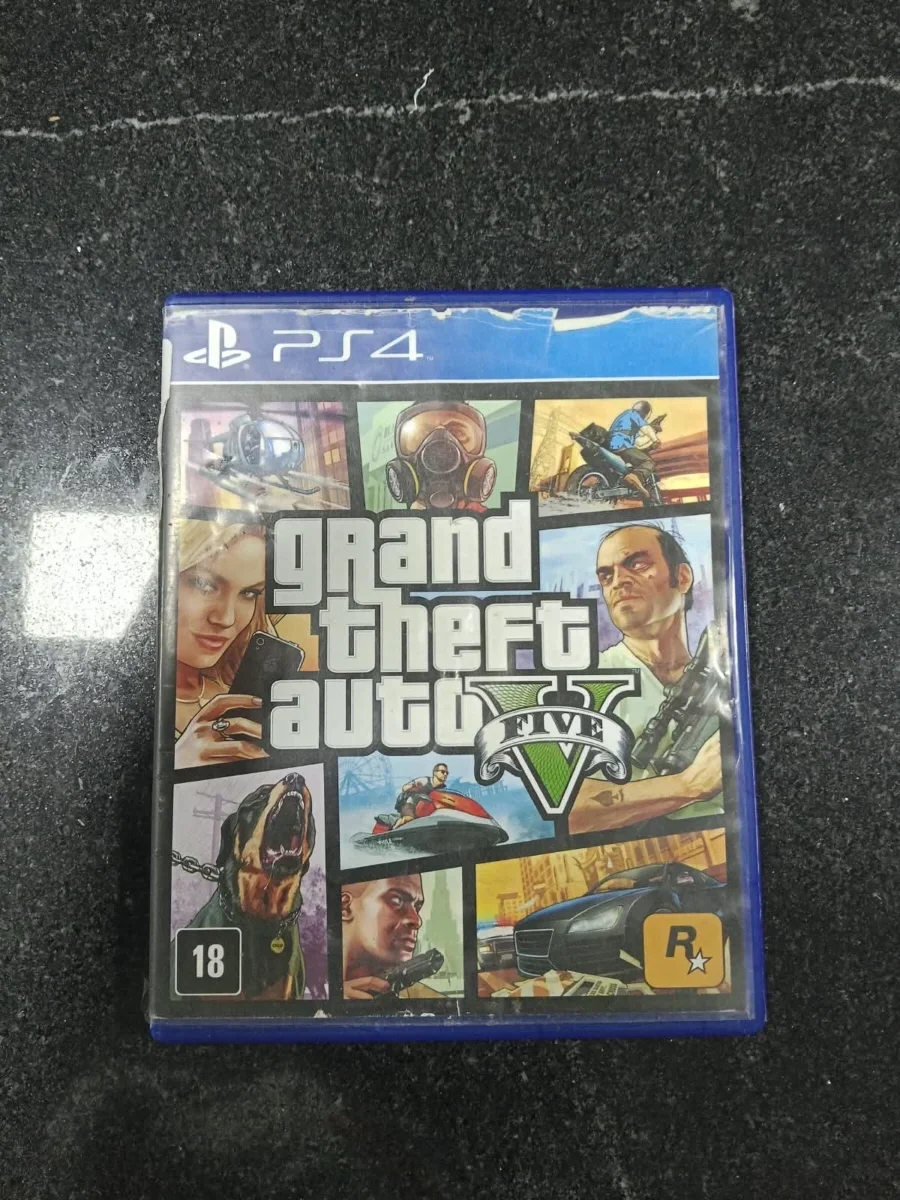 TA/ GRAND THEFT AUTO V! GTA 5! PLAYSTATION 4! TOP! 47,00 SEGUIDOS DE 9,00