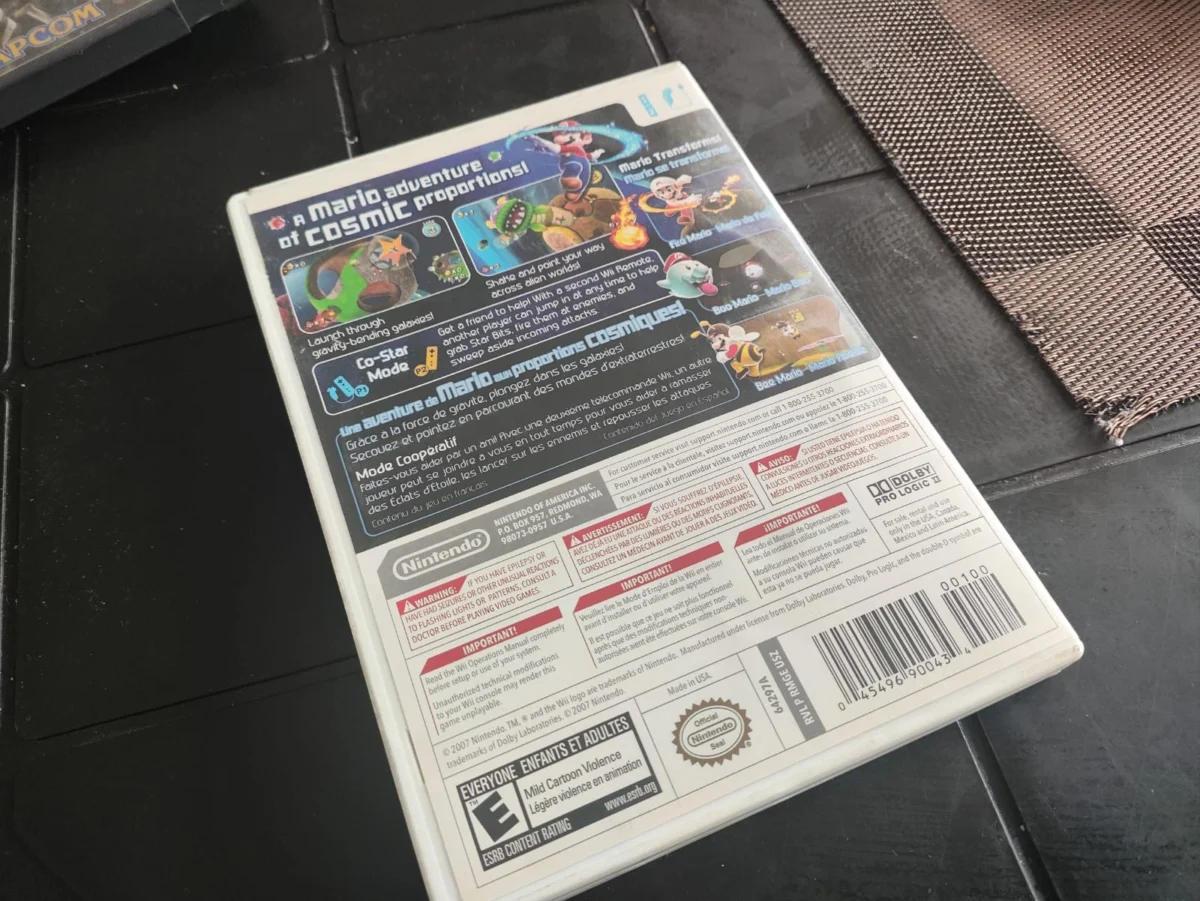 WA/ SUPER MARIO GALAXY – NINTENDO WII – 100% ORIGINAL! 39,00 SEGUIDOS DE 6,00