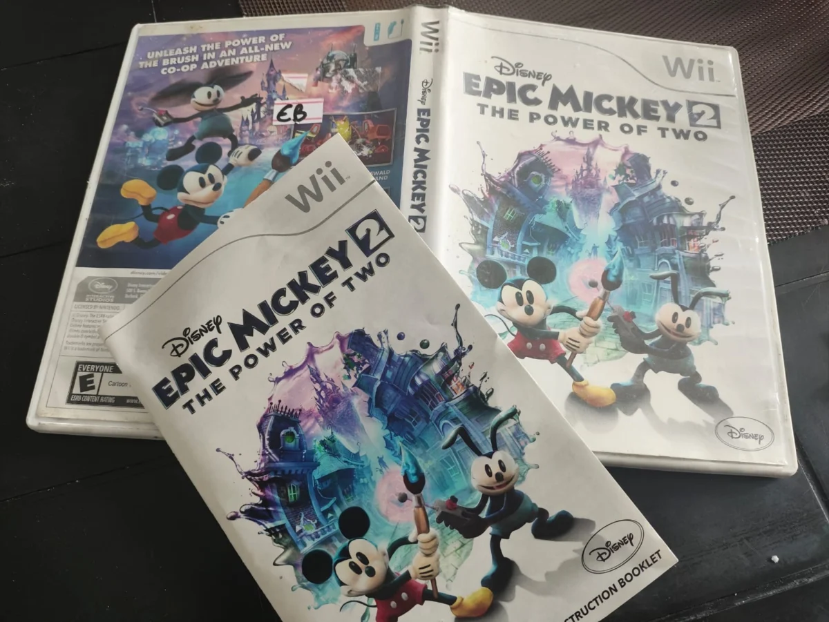 WA/ DISNEY EPIC MICKEY 2: THE POWER OF TWO – NINTENDO WII – 100% ORIGINAL! 39,00 SEGUIDOS DE 8,00
