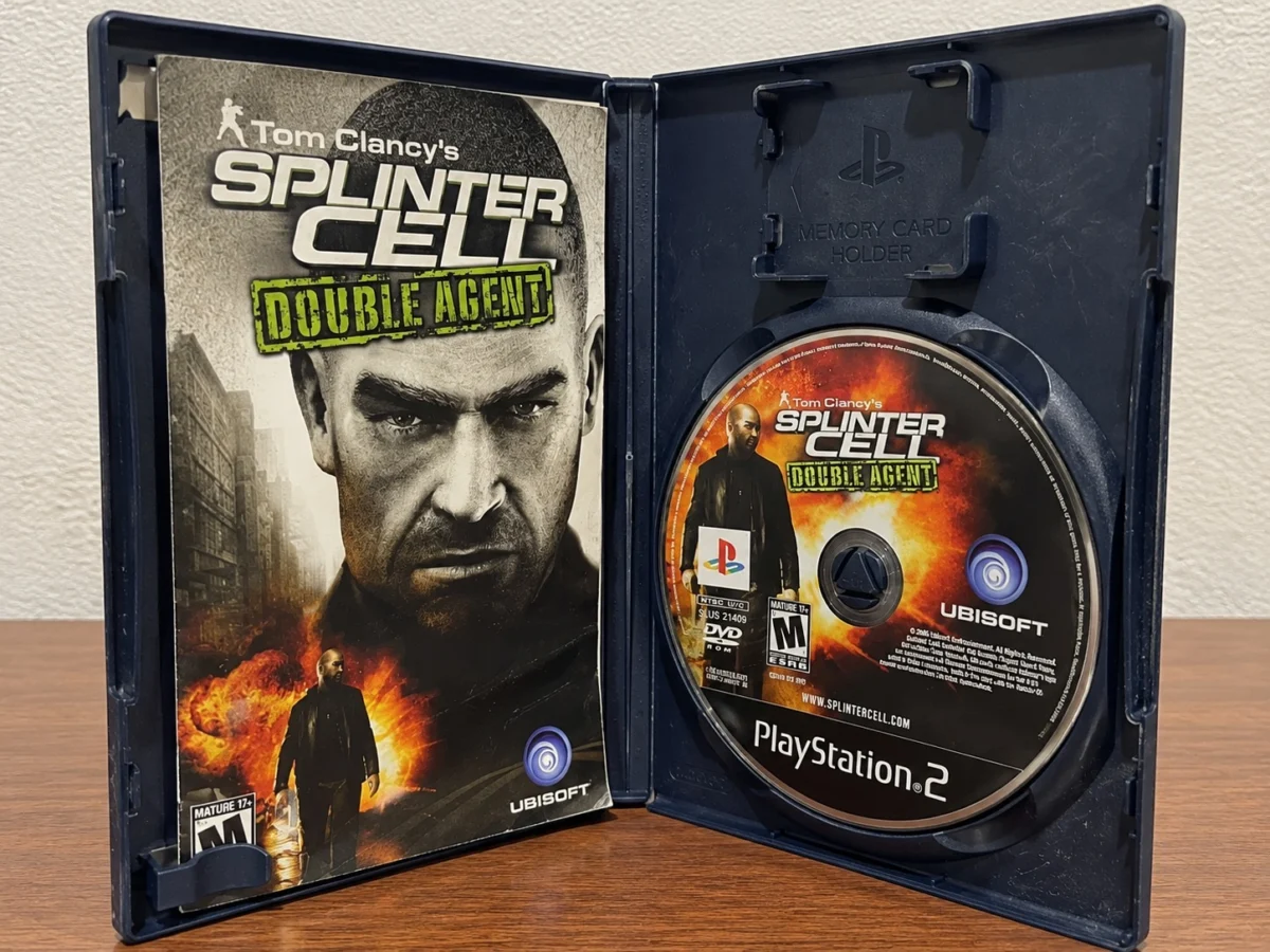 LJ/ ORIGINAL! TOM CLANCY’S SPLINTER CELL: DOUBLE AGENT – PLAYSTATION 2! TOP! 77,00 SEGUIDOS DE 9,00
