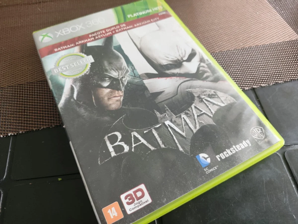 WA/ ORIGINAIS! BATMAN: ARKHAM ASYLUM + BATMAN: ARKHAM CITY! 41,00 SEGUIDDOS DE 9,00