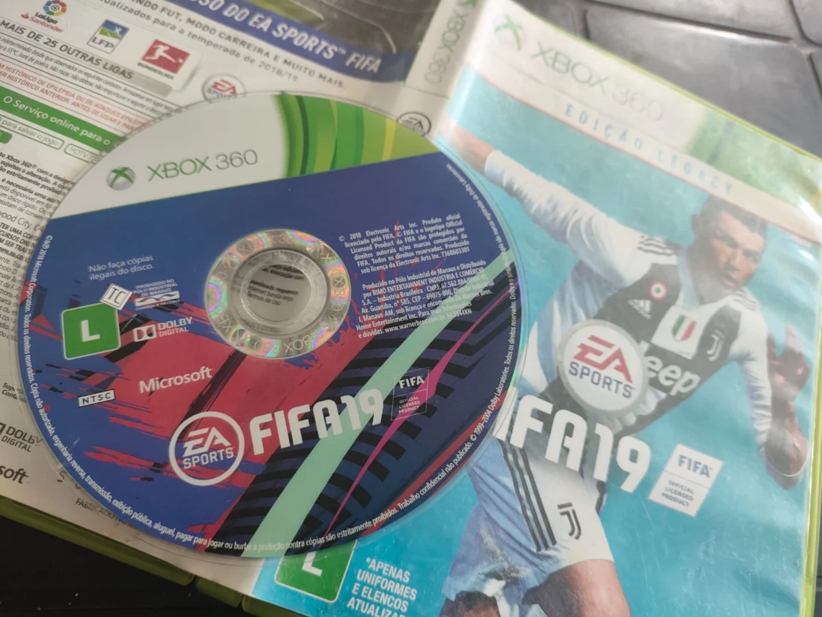 WA/ ORIGINAL! FIFA 19 LEGACY EDITION – XBOX 360 – 100% ORIGINAL! 77,00 SEGUIDOS DE 15,00